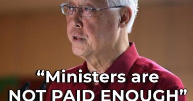 Ministers are not paid enough