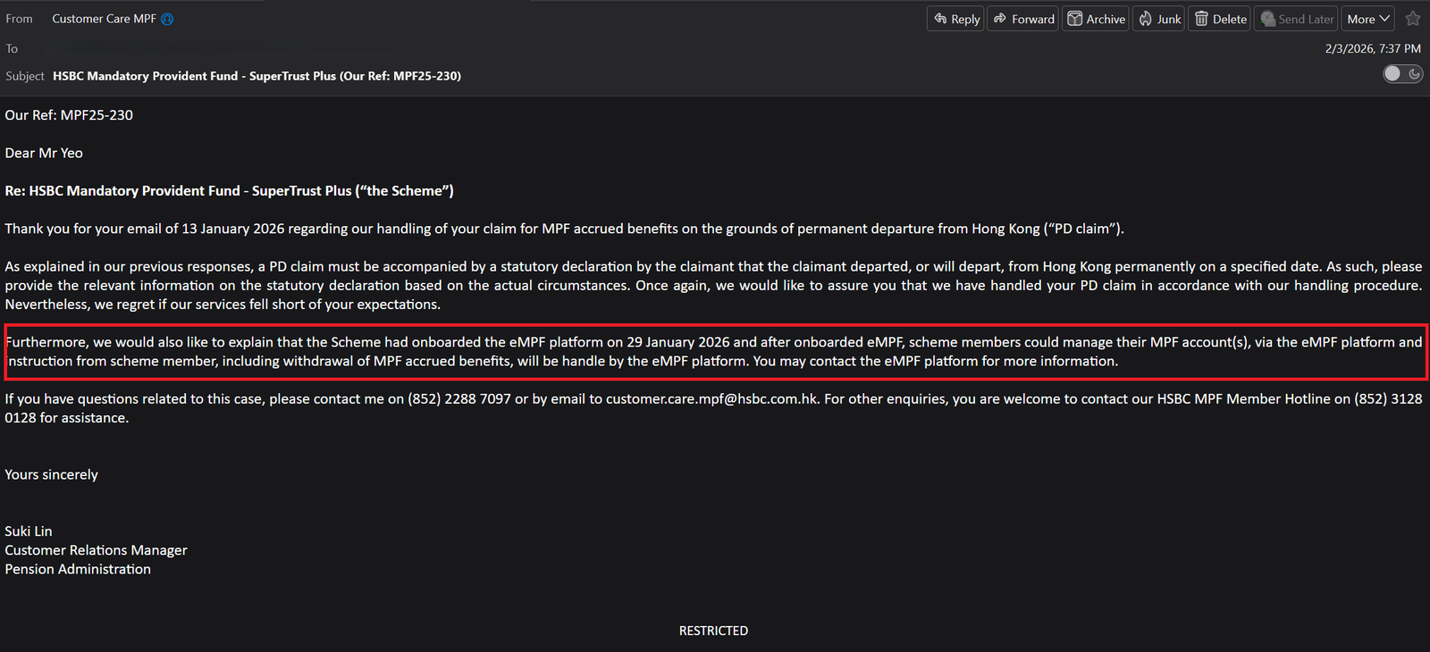 HSBC Sent Me to a Digital Prison. I Can’t Even Get In. 1 HSBC abandoned its fiduciary duty as trustee.